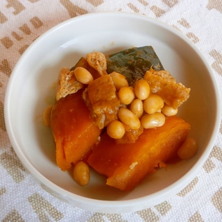 かぼちゃ・大豆の煮物